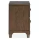 Canehurst Spiced Rum 2 Drawer Nightstand with USB Charging