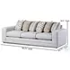 Durango Pewter Track Arms Sofa