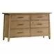 Jackson Golden Oak Storage Panel Bedroom Set
