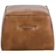 Ashford Tobacco Tan Upholstered Square Ottoman