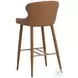 Cascade Milliken Cognac Bar Stool