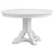 Harborwick White Dove 66" Extendable Oval Dining Table