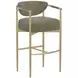 Cressida Ivanhoe Pine Upholstered Bar Stool