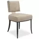 Reserved Seating Oatmeal Upholstered Side Chair
