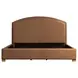 Jackson Brown King Upholstered Panel Bed
