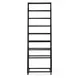 Ladder Black Display Rack with Casters