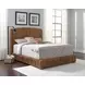 Laughton Amber King Panel Bed