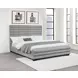 Patricia Gray California King Upholstered Platform Bed