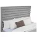 Patricia Gray California King Upholstered Platform Bed
