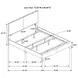 Dorian Brown California King Upholstered Panel Bed