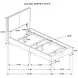 Dorian Brown Upholstered Twin Panel Bed