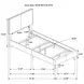 Dorian Grey Upholstered Twin Panel Bed