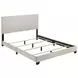 Dorian Cream Queen Upholstered Panel Bed