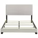 Dorian Cream Queen Upholstered Panel Bed