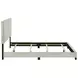 Dorian Cream Queen Upholstered Panel Bed