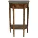 Wendell Brown Demilune Console Table
