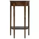 Wendell Brown Demilune Console Table
