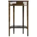 Wendell Brown Demilune Console Table