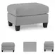 Adlai Shadow Ottoman