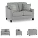 Adlai Shadow 57" Loveseat