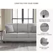 Adlai Shadow 80" Sofa