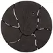 Lanita Smoked Truffle Accent Table