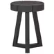 Lanita Smoked Truffle Accent Table