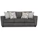 Wowza Dusk Gray 88" Sofa