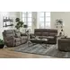Tranquility Pewter Lay Flat Power Reclining Living Room Set