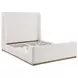 Nala Cream Upholstered Queen Sleigh Bed