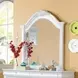 Estrella White Arched Dresser Mirror