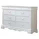Estrella White 8 Drawer Dresser
