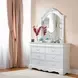 Estrella White 8 Drawer Dresser