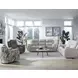 Drake Suede 95" Zero Gravity Double Power Reclining Sofa with Massage and USB Charging
