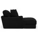Comfrey Black 67" Chaise