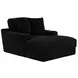 Comfrey Black 67" Chaise