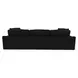 Comfrey Black 2 Piece Modular RAF Chaise Sectional