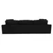 Comfrey Black Modular Chaise Sectional