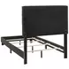 Mapes Charcoal Upholstered Twin Panel Bed