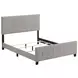 Fairfield Beige Queen Upholstered Panel Bed