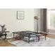 Waldin Black Queen Mattress Support