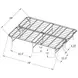 Waldin Black Queen Mattress Support