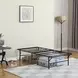 Waldin Black Twin Platform Support