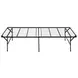 Waldin Black Twin Platform Support
