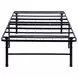 Waldin Black Twin Platform Support