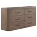 Bendfield Burnished Clay 6 Drawer Dresser