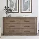 Bendfield Burnished Clay 6 Drawer Dresser