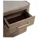Bendfield Burnished Clay 3 Drawer Nightstand with USB Charging