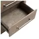 Bendfield Burnished Clay 3 Drawer Nightstand with USB Charging