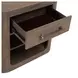 Bendfield Burnished Clay 1 Drawer Nightstand with USB Charging